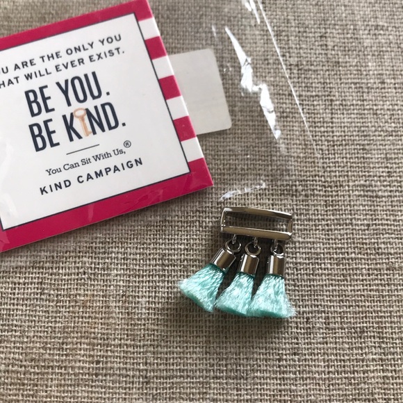 KEEP Collective Jewelry - KEEP Collective Kind Friendship Tassel Light Blue KEEP Collective Jewelry - KEEP Collective Kind Friendship Tassel Light Blue